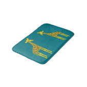 Tapis De Bain paire de girafes (Angle)