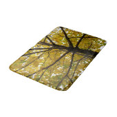 Tapis De Bain Paire d'érables jaunes Nature d'automne (Angle)