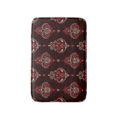 Tapis De Bain Paisley Bandana : Boho Vintage Print. (Devant (Vertical))