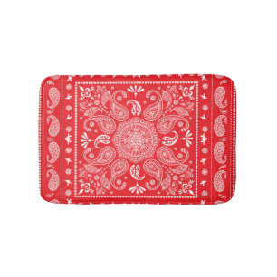 Tapis De Bain Paisley Design-1 Petit Mat De Bain Personnalisé