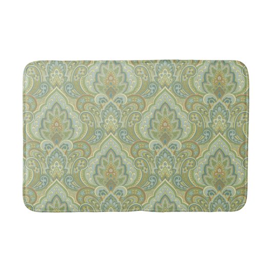 Tapis De Bain Paisley doré (Devant)
