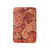 Tapis De Bain Paisley, fleurs : motif sans couture décorative (Devant (Vertical))