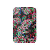 Tapis De Bain Paisley Floral Pattern, Ethnic Arrière - plan. (Devant (Vertical))