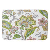 Tapis De Bain Paisley Garden Stylized Floral Embroidery (Devant)