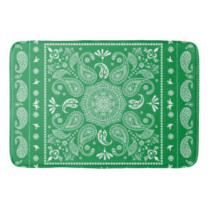 Tapis De Bain Paisley Motif-1