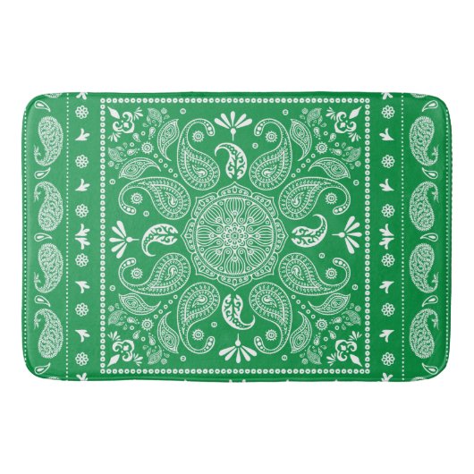 Tapis De Bain Paisley Motif-1 (Devant)