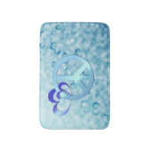 Tapis De Bain Paix Bleue (Devant (Vertical))