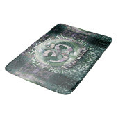 Tapis De Bain Paix du monde de mandala de Namaste (Angle)