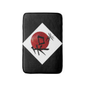 Tapis De Bain Paix et harmonie dans le kanji (Devant (Vertical))