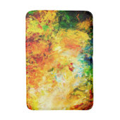 Tapis De Bain Palette Artiste Colorée (Devant (Vertical))