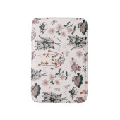 Tapis De Bain Pâlissez - floral français rose (Devant (Vertical))