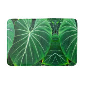 Tapis De Bain Palm Leaf, feuillage tropical, forêt tropicale (Devant)
