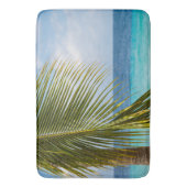 Tapis De Bain Palme de verre luxuriante Océan 1 (devant Vertical)