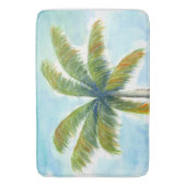 Tapis De Bain Palmier Tropical Beach par beau temps (devant Vertical)