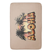 Tapis De Bain Palmiers d'Aloha (devant Vertical)