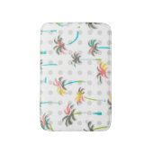 Tapis De Bain Palmiers d'aquarelle (Devant (Vertical))