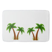 Tapis De Bain Palmiers Jolie Salle de bain Mat (Devant)