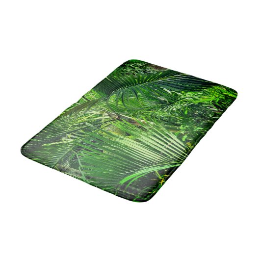 Tapis De Bain #PalmTrees #Jungle #BathMat 🌴 Matching bat (Angle)