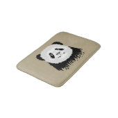 Tapis De Bain Panda Bear Bath Mat (Angle)