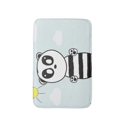 Tapis De Bain Panda Kids (Devant (Vertical))