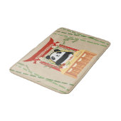 Tapis De Bain panda, sushi (Angle)
