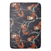 Tapis De Bain Pandas rouges dans les arbres (devant Vertical)