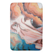 Tapis De Bain Panic Waves peinture à l'huile (devant Vertical)