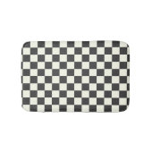 Tapis De Bain Panneau de contrôle noir et blanc désactivé (Devant)