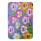 Tapis De Bain Pansies de bain (devant Vertical)