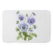 Tapis De Bain Pansies violettes (Devant)