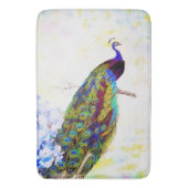 Tapis De Bain Paon brillant (devant Vertical)