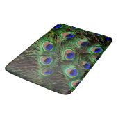 Tapis de bain paon paons plumes tapis de bain (Angle)