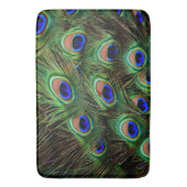 Tapis de bain paon paons plumes tapis de bain (devant Vertical)