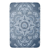 Tapis De Bain Paon persan bleu (devant Vertical)