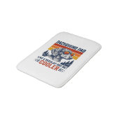 Tapis De Bain Papa teckel comme un papa normal mais plus cool T- (Angle)