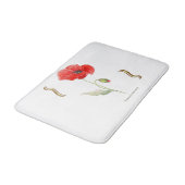 Tapis De Bain Papaver rhoeas  (Angle)