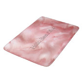 Tapis De Bain Papier à enveloppement de fourrure rose vif (Angle)
