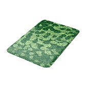 Tapis De Bain Papier japonais, émeraude et vert citron (Angle)