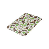 Tapis De Bain papier peint d'animal de lapin de tortue de cerfs (Angle)