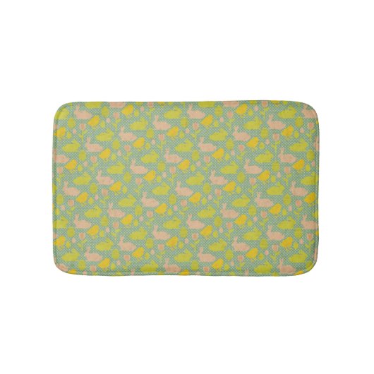 Tapis De Bain Papier peint de Pâques (Devant)