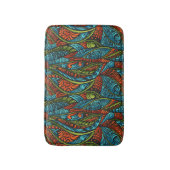 Tapis De Bain Papier peint ethnique abstrait (Devant (Vertical))