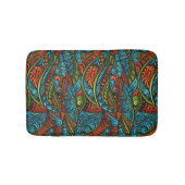 Tapis De Bain Papier peint ethnique abstrait (Devant)
