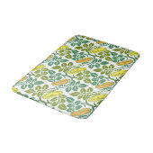 Tapis De Bain Papier peint floral Art Nouveau Buttercup damassé (Angle)