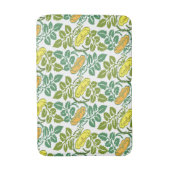Tapis De Bain Papier peint floral Art Nouveau Buttercup damassé (Devant (Vertical))