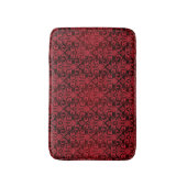 Tapis De Bain Papier peint rouge 2 (Devant (Vertical))