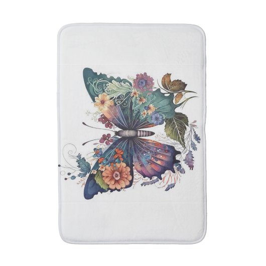 Tapis De Bain Papillon (Devant (Vertical))