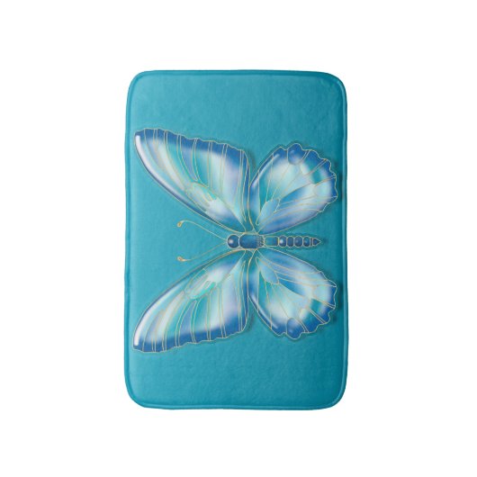 Tapis De Bain Papillon (Devant (Vertical))