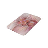 Tapis De Bain Papillon Abstrait coloré Imaginaire Fractal Art (Angle)