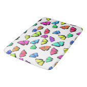 Tapis De Bain Papillon arc-en-ciel (Angle)