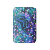 Tapis De Bain Papillon bleu magique (Devant (Vertical))